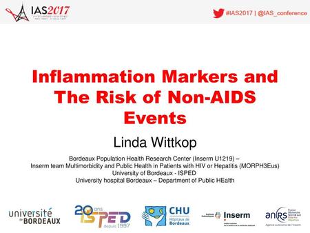 Inflammation Markers and The Risk of Non-AIDS Events