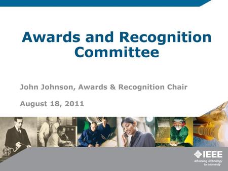 Awards and Recognition Committee