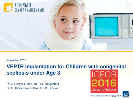 VEPTR Implantation for Children with congenital scoliosis under Age 3