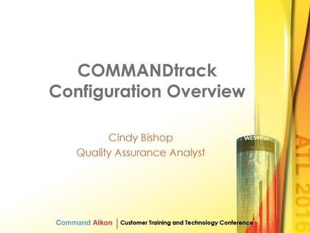 COMMANDtrack Configuration Overview