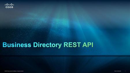 Business Directory REST API