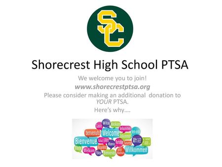 Shorecrest High School PTSA