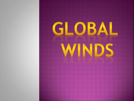 Global winds.