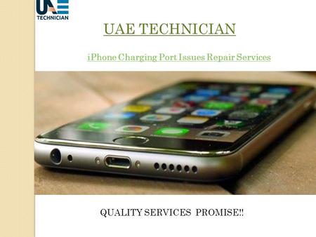 IPhone Charging Port Issues Repair Services