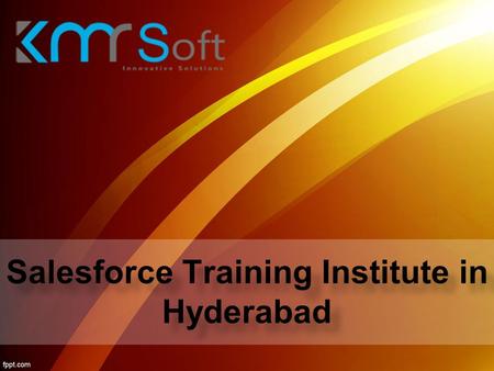 Salesforce Training Institute in Hyderabad Salesforce Training Institute in Hyderabad.