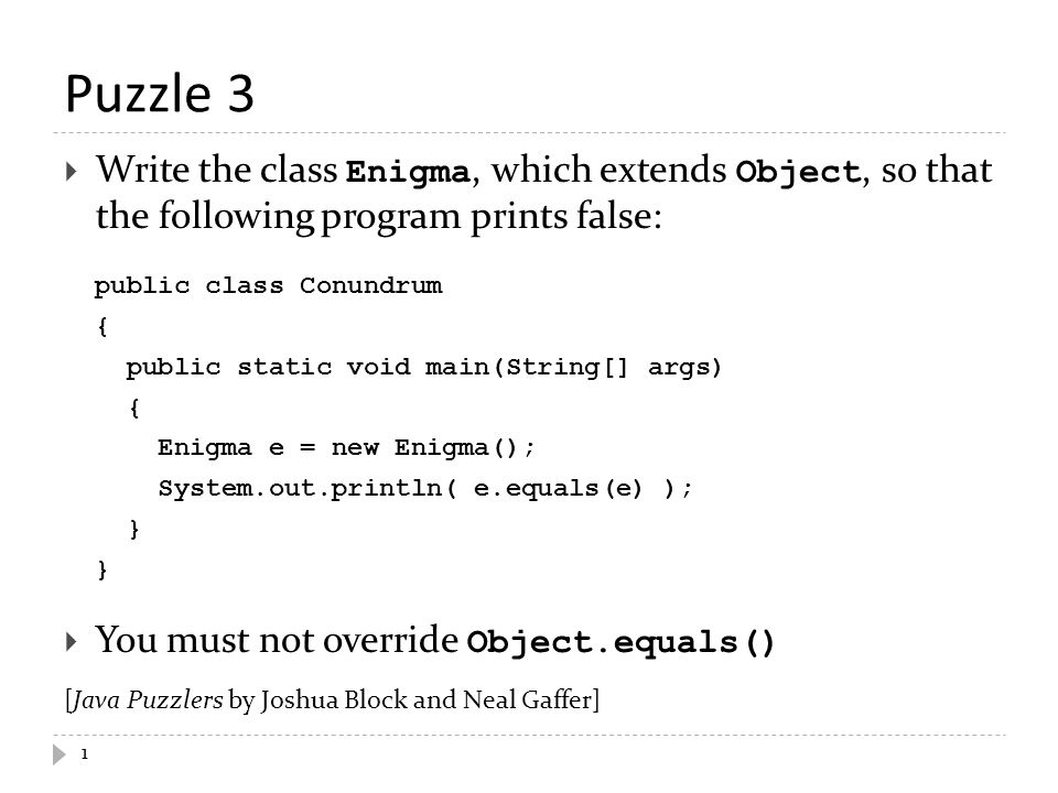 Class extends Object?
