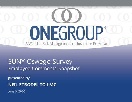 SUNY Oswego Survey Employee Comments-Snapshot