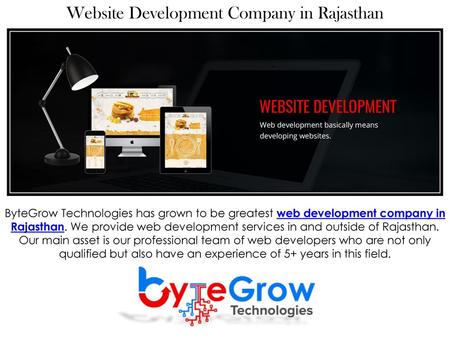 Website Development Company in Rajasthan