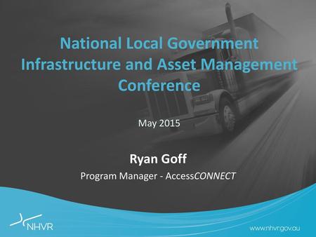 Ryan Goff Program Manager - AccessCONNECT