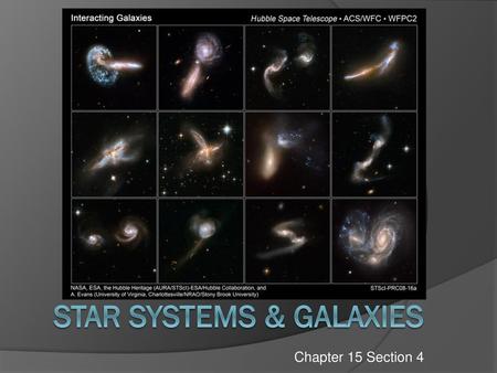 Star Systems & Galaxies