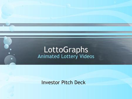 Animated Lottery Videos