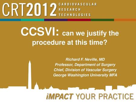 CCSVI: can we justify the procedure at this time?