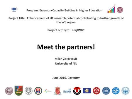 Program: Erasmus+Capacity Building in Higher Education