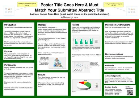 Poster Title Goes Here & Must Match Your Submitted Abstract Title