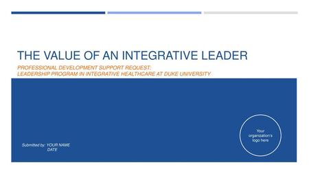 The value of an integrative leader