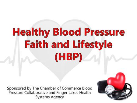Healthy Blood Pressure Faith and Lifestyle (HBP)