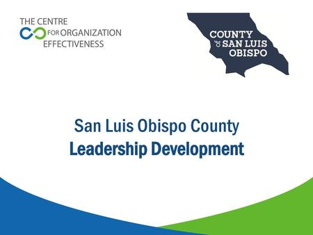 San Luis Obispo County Leadership Development
