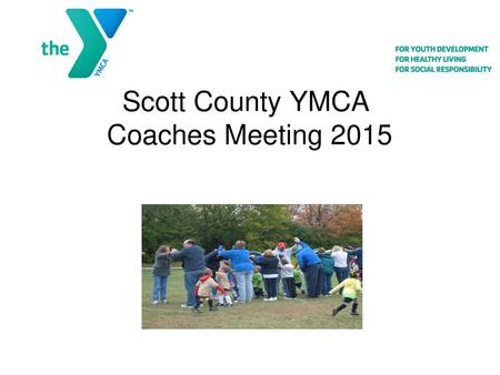 Scott County YMCA Coaches Meeting 2015