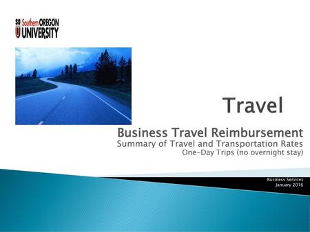 Travel Business Travel Reimbursement