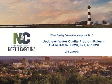 Water Quality Committee – March 8, 2017