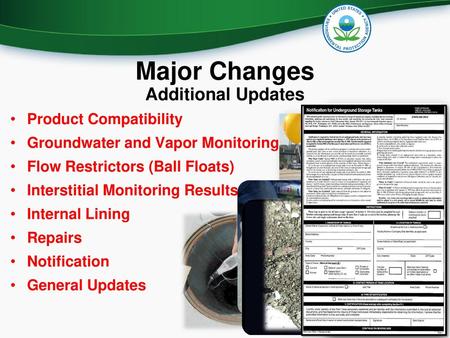 Major Changes Additional Updates