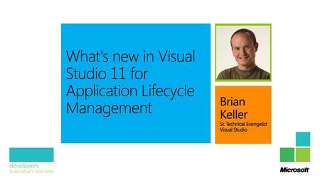 What's new in Visual Studio 11 for Application Lifecycle Management