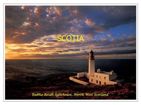 Rubha-Reidh lighthouse, North West Scotland