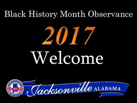Black History Month Observance