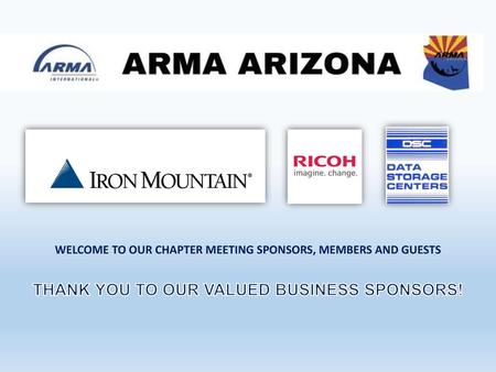 THANK YOU TO OUR VALUED BUSINESS SPONSORS!