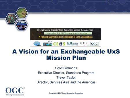A Vision for an Exchangeable UxS Mission Plan