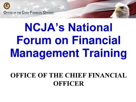 NCJA’s National Forum on Financial Management Training