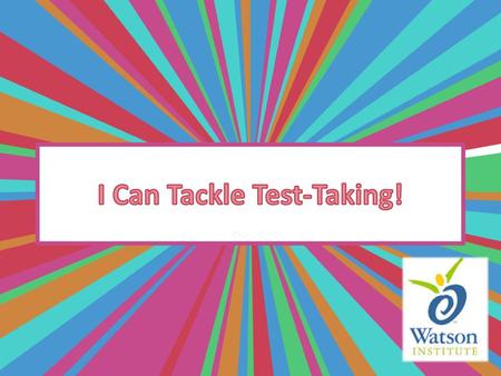I Can Tackle Test-Taking!