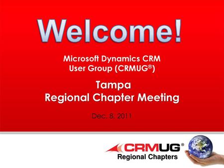Microsoft Dynamics CRM User Group (CRMUG®)