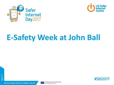 E-Safety Week at John Ball