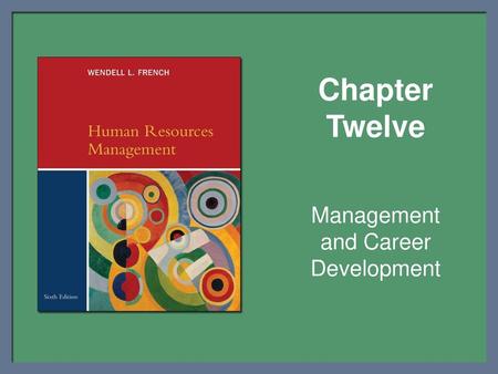 Management and Career Development