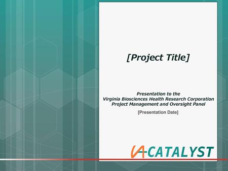 [Project Title] [Presentation Date]