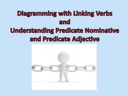 Diagramming with Linking Verbs and