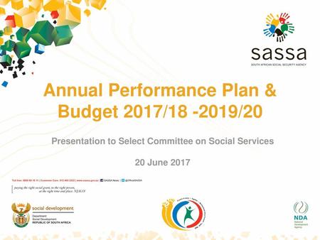 Annual Performance Plan & Budget 2017/ /20