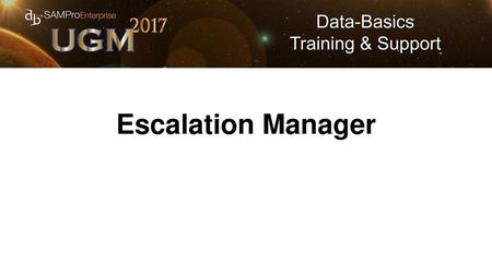 Escalation Manager.