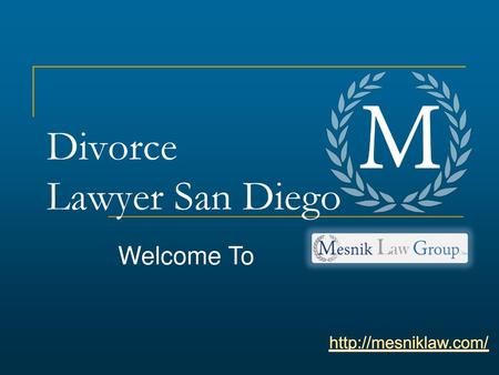Divorce Lawyer San Diego