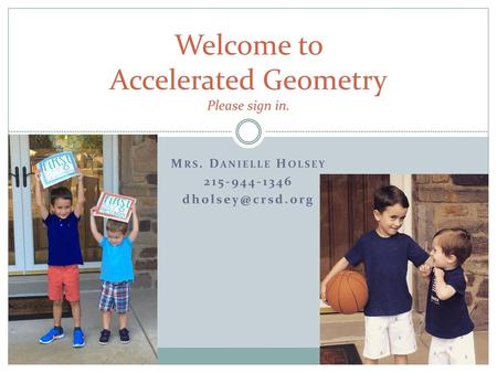 Welcome to Accelerated Geometry Please sign in.