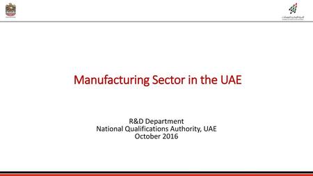 Manufacturing Sector in the UAE