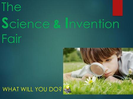 The Science & Invention Fair