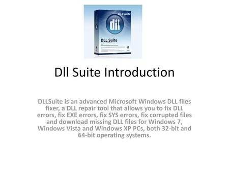 Dll Suite Introduction