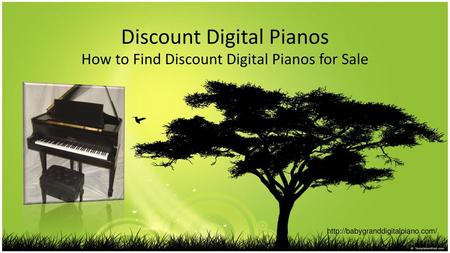 Discount Digital Pianos