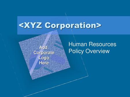 <XYZ Corporation>