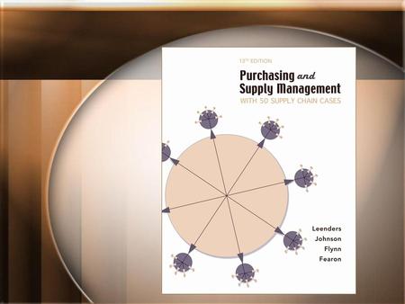 Purchasing and Supply Management.