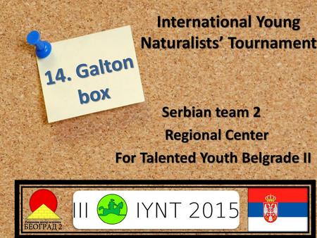 International Young Naturalists’ Tournament