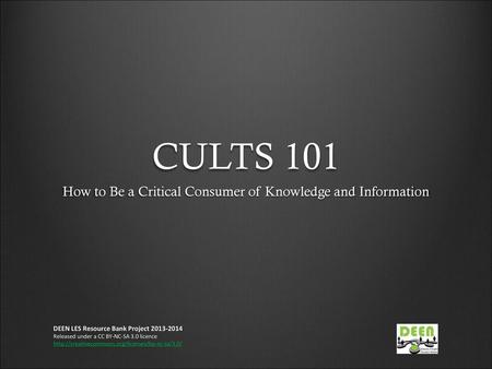 How to Be a Critical Consumer of Knowledge and Information