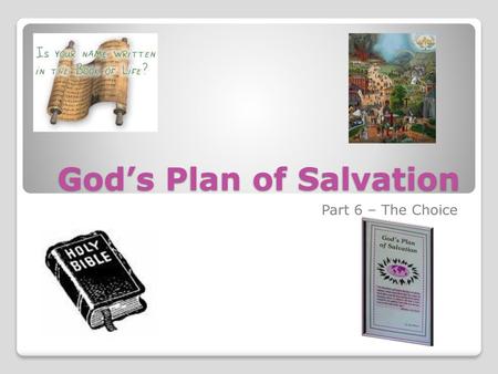 God’s Plan of Salvation